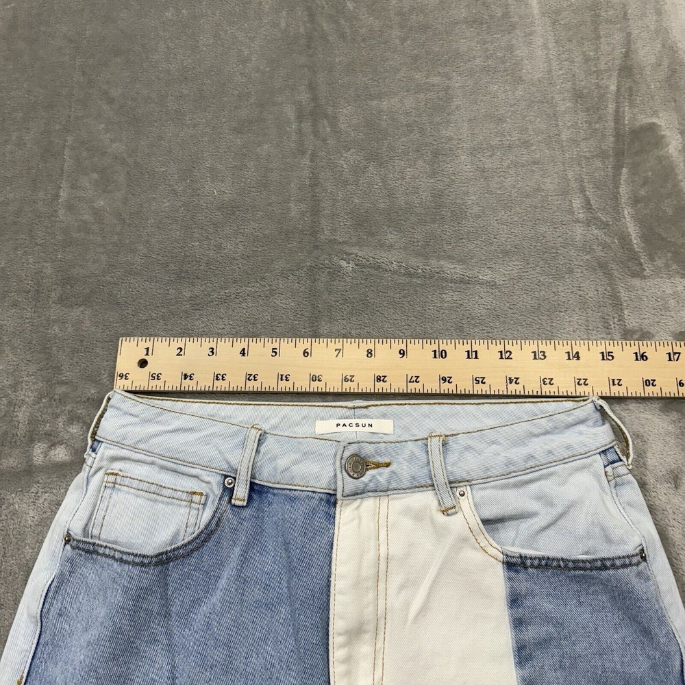 PacSun Jeans Womens 29 Blue Mom Jean Multi Wash Denim Preppy City Casual Pockets - Picture 3 of 11